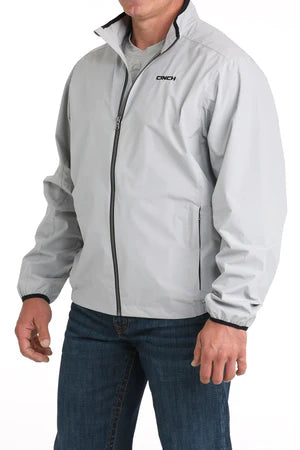 Cinch Men's Light Weight Golf Jacket- Gray