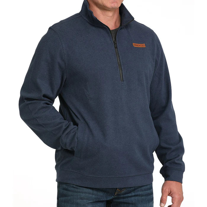 Cinch Men's Navy 1/2 Zip Pullover