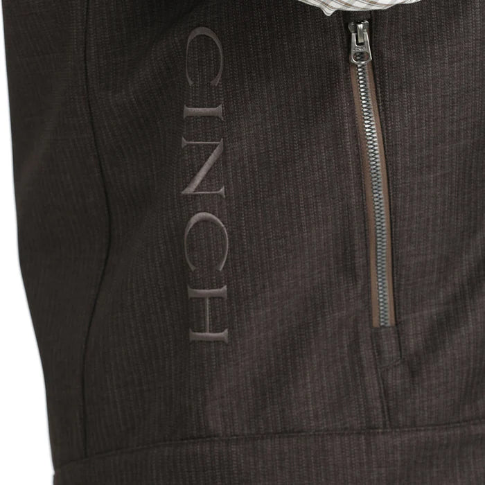 Cinch Men's Bonded Brown Vest- Brown