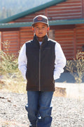 Cinch Boy's Bonded Vest-Brown