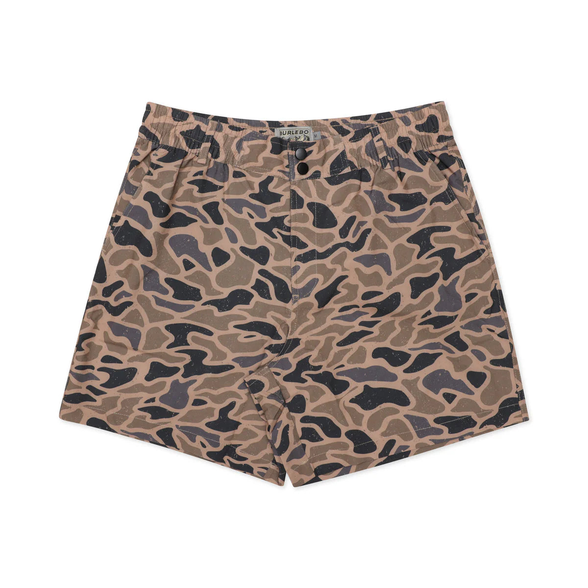 Burlebo Everyday Short - Gauge Camo - Black Pocket