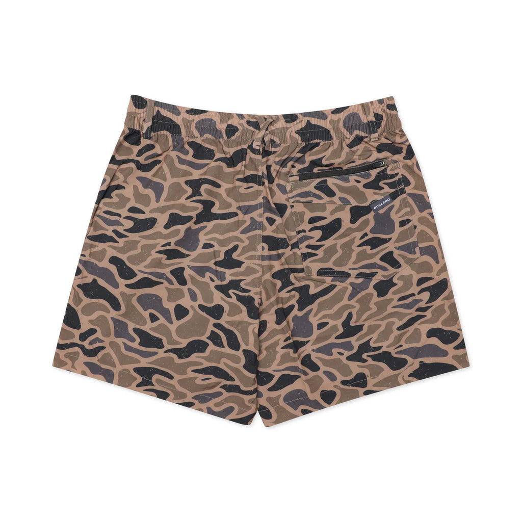 Burlebo Everyday Short - Gauge Camo - Black Pocket