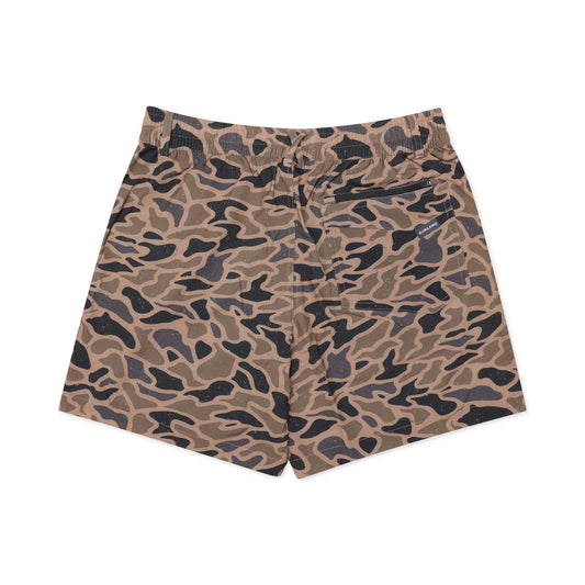 Burlebo Everyday Short - Gauge Camo - Black Pocket