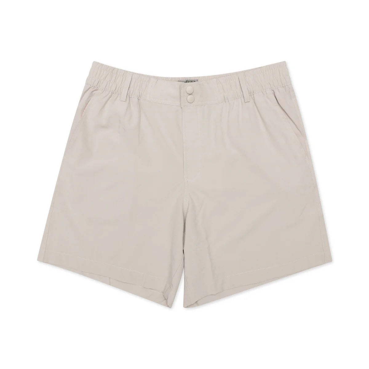 Burlebo Everyday Short - Light Khaki - American Flag Pocket