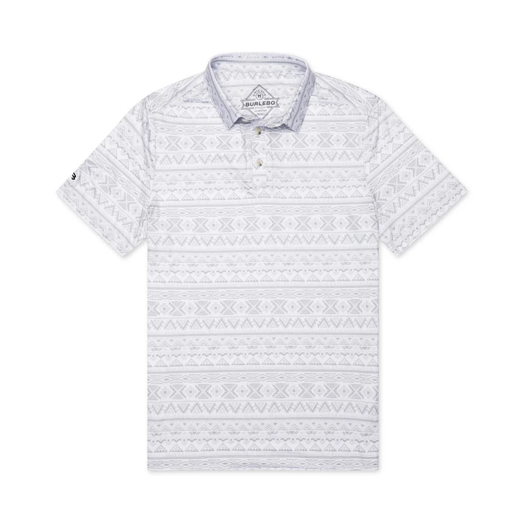 Burlebo Performance Polo - Grey Aztec