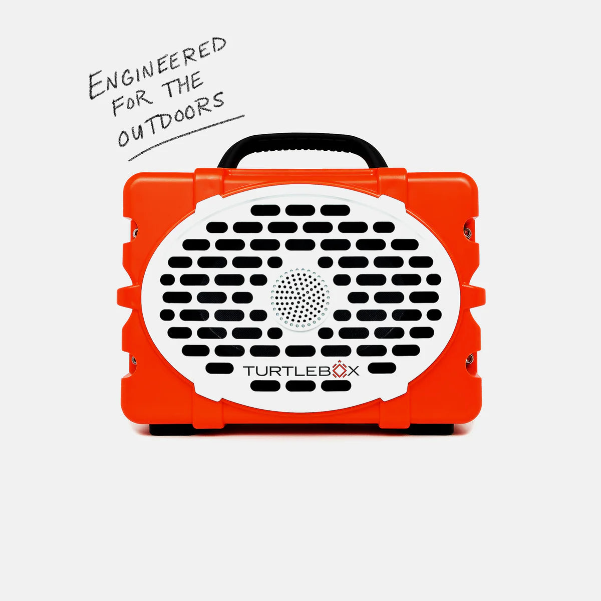 Turtlebox Gen 3 Speaker- Orange & Black