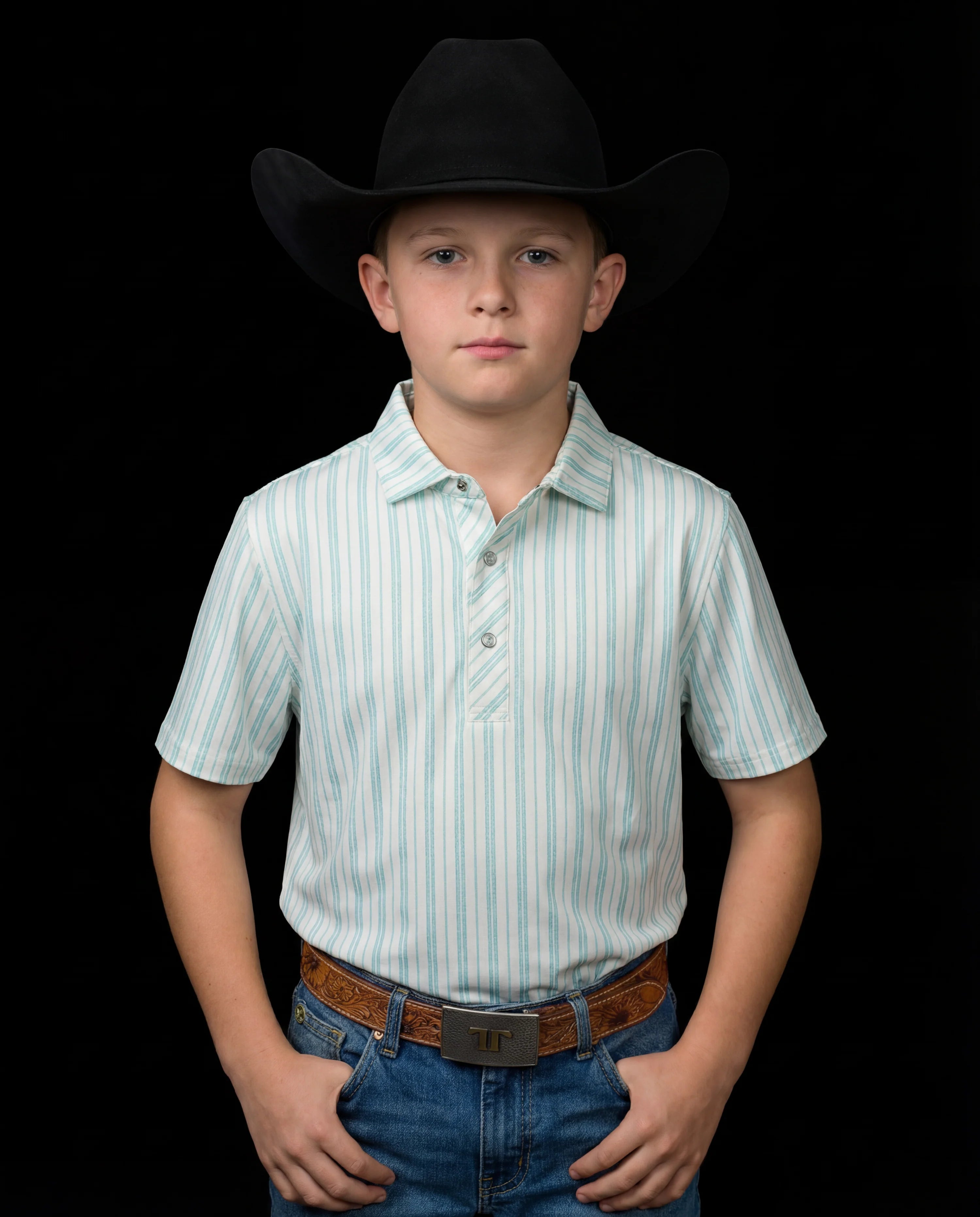 JACK POLO GREEN- KIDS