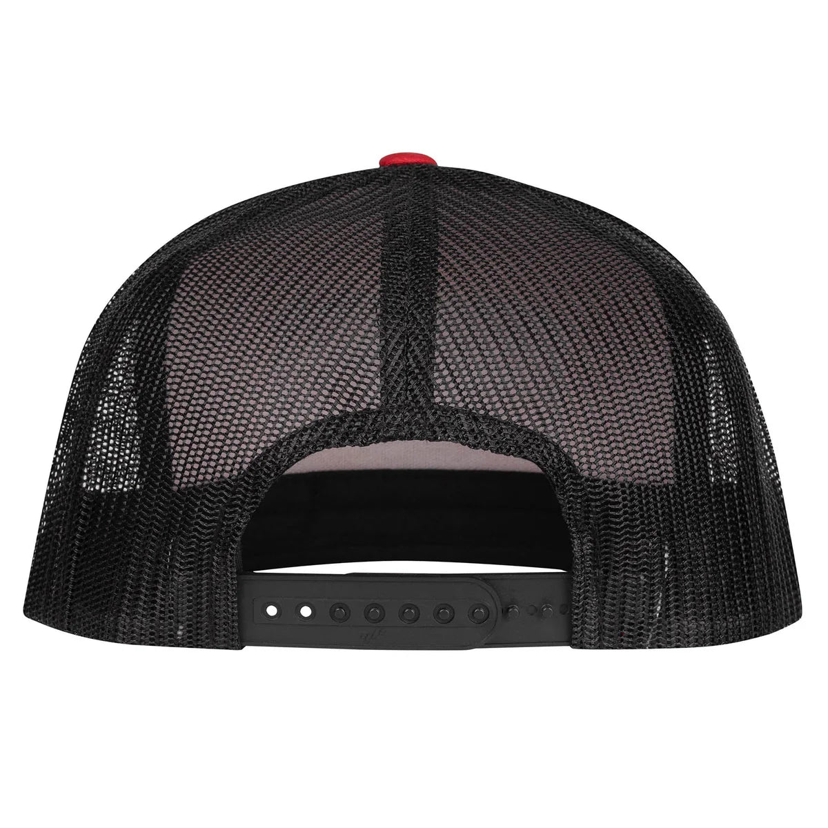 Lazy J Ranch Red & Black Willow Cattle Headquarters Classic Five Panel Trucker Hat