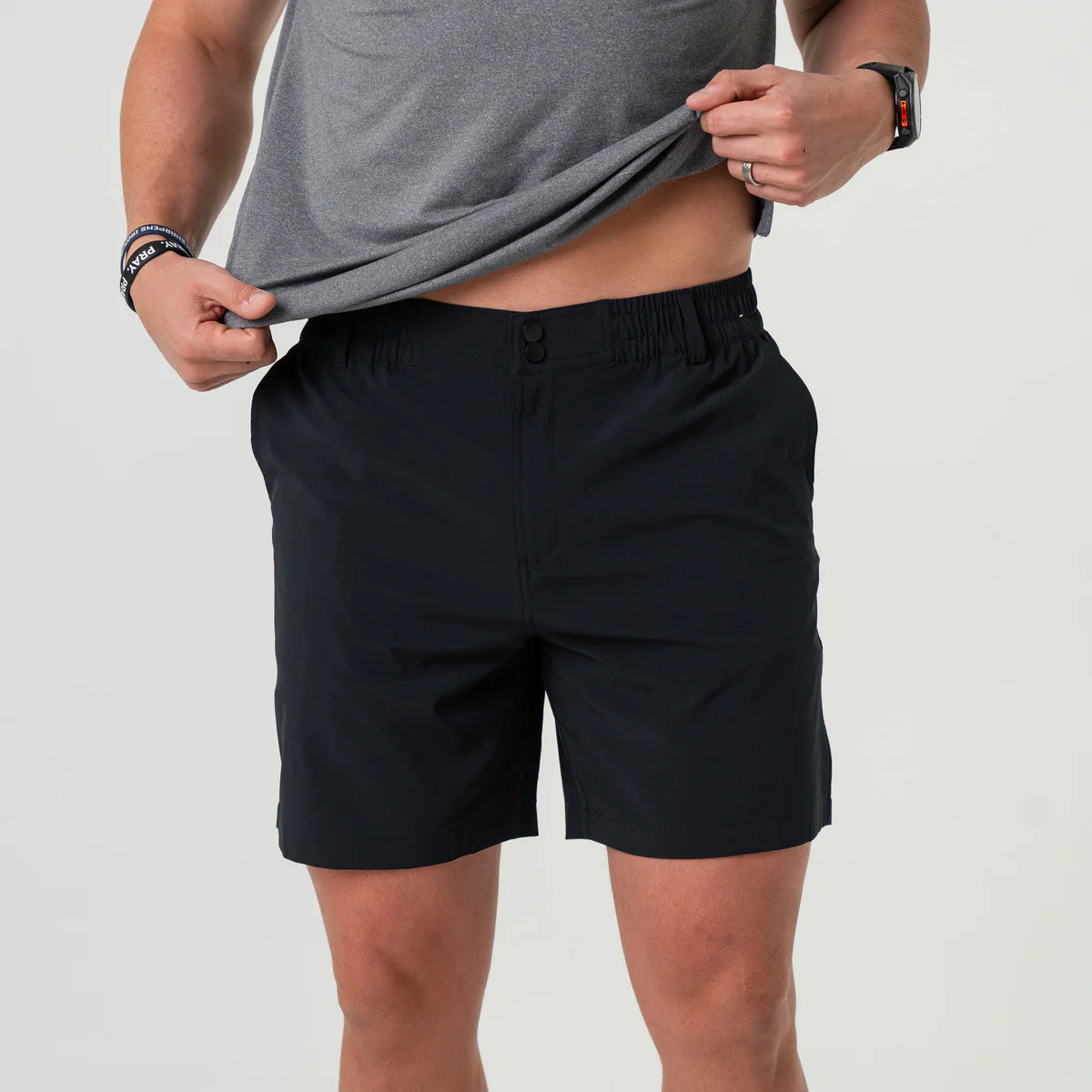 Burlebo Everyday Short - Matte Black - Retro Duck Camo Pocket