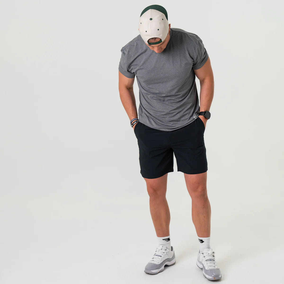 Burlebo Everyday Short - Matte Black - Retro Duck Camo Pocket