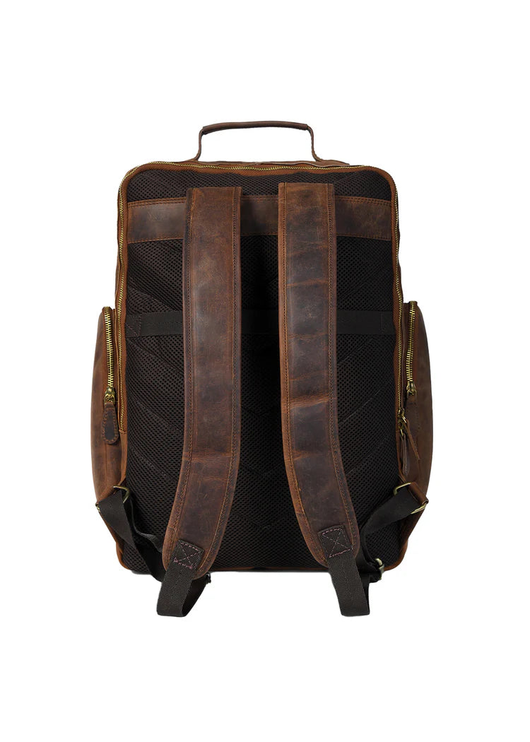 Aztec Leather Backpack