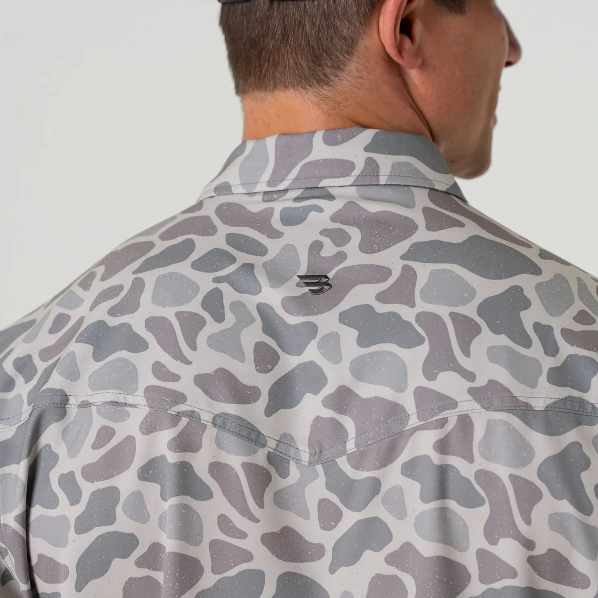 Burlebo Performance Western Shirt - Classic Deer Camo