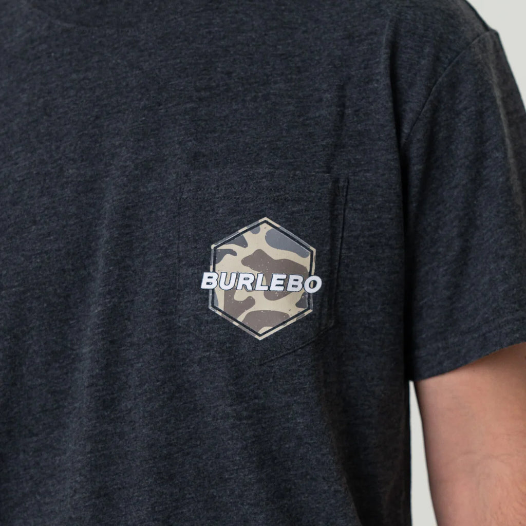 Short Sleeve Tee - Rad Dad - Heather Black