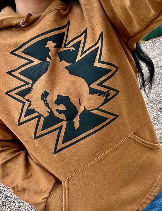 Buckin' Aztec Hoodie