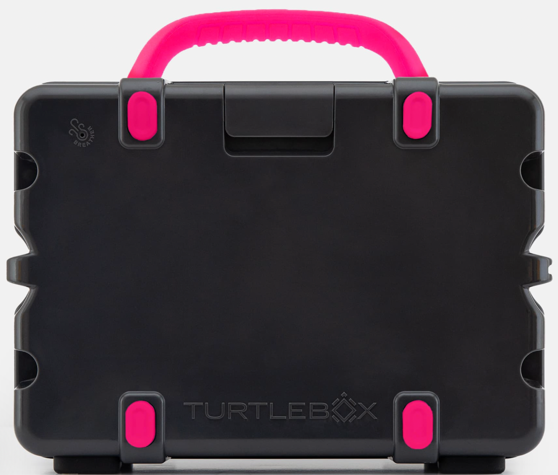 Turtlebox Gen 3 Speaker- Gray & Hot Pink