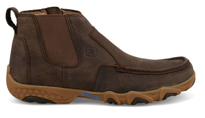 Twisted X Men's 4" Chelsea Driving Moc Shoes - Moc Toe