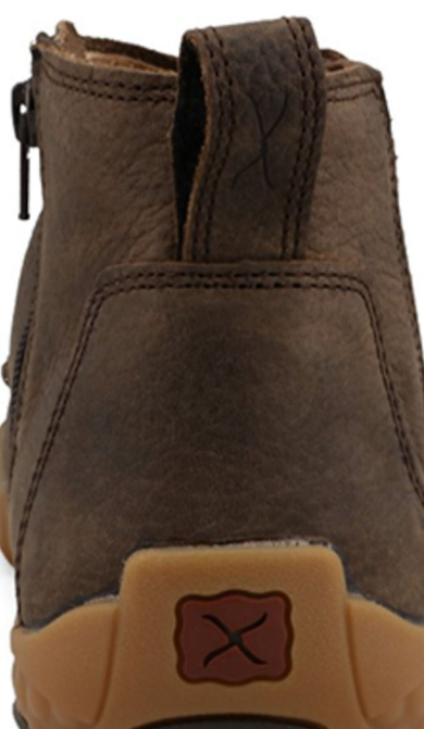 Twisted X Men's 4" Chelsea Driving Moc Shoes - Moc Toe
