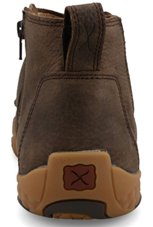 Twisted X Men's 4" Chelsea Driving Moc Shoes - Moc Toe