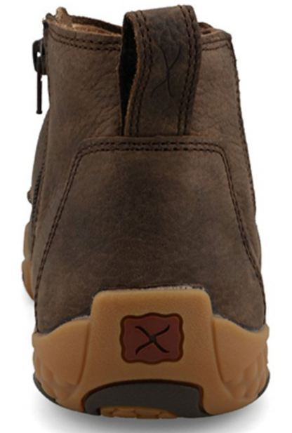 Twisted X Men's 4" Chelsea Driving Moc Shoes - Moc Toe