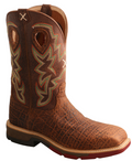Twisted X Men's Tan Western Work Boots - Composite Toe