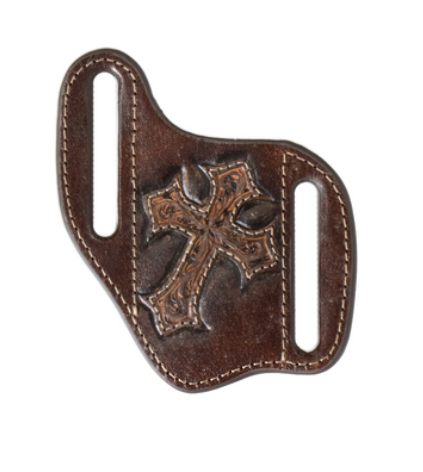 NOCONA EMBOSSED CROSS SHEATH