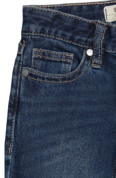 Rock & Roll Cowgirl Girl's Dark Wash Extra Stretch Trouser Jeans