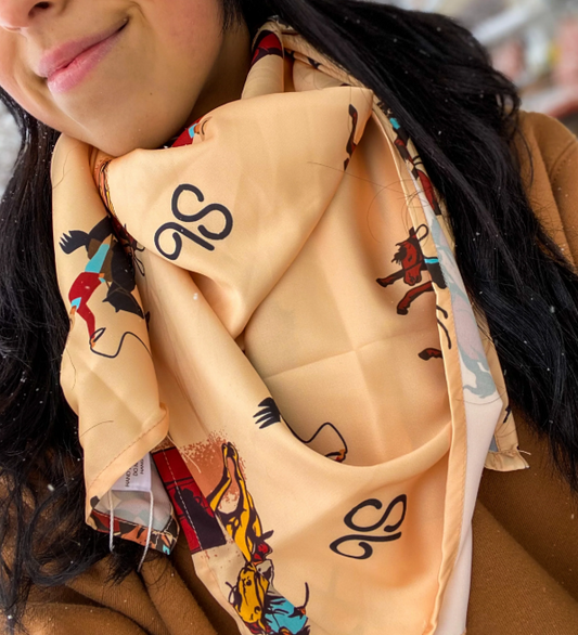 Vintage Cowboy Wild Rag