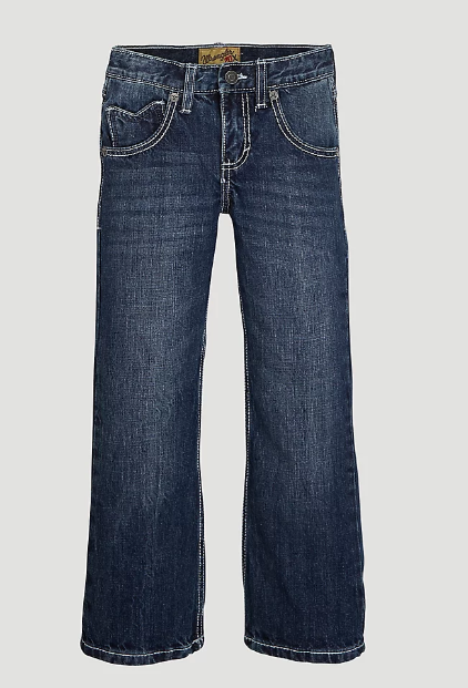 Boy's Wrangler® 20X® Vintage Bootcut Slim Fit Jean (1-7)