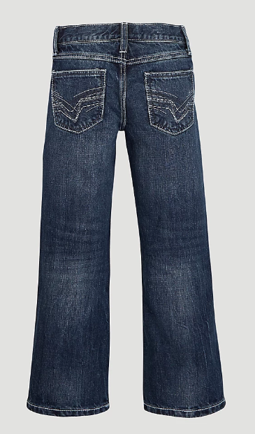 Boy's Wrangler® 20X® Vintage Bootcut Slim Fit Jean (8-20)