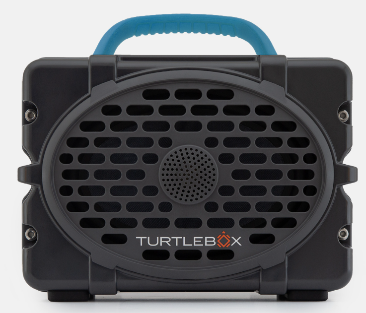 Turtlebox Gen 3 Speaker- Gray & Light Blue