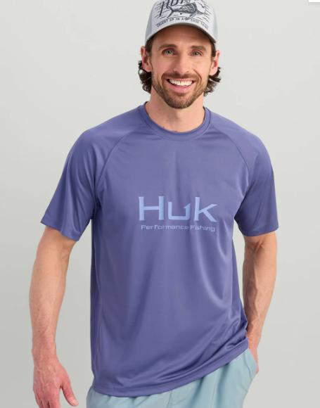 Pursuit Short Sleeve Performance Crew T-Shirt - Skipper Blue