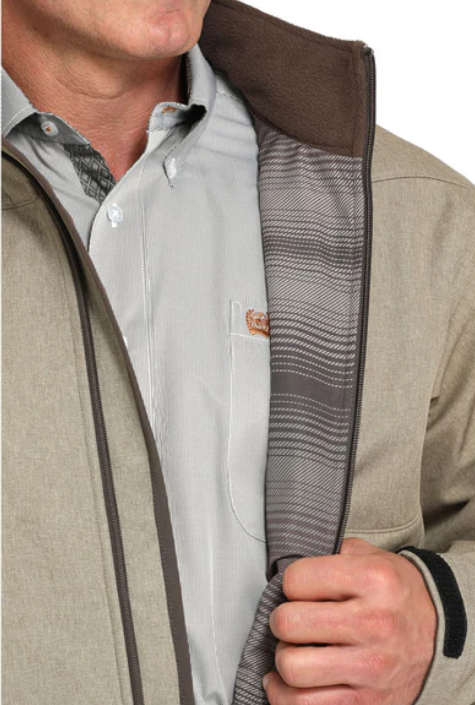 Cinch Men's Bonded Jacket - Stone