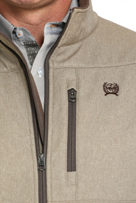 Cinch Men's Bonded Jacket - Stone