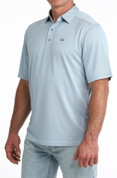 Cinch Arenaflex Blue Polo