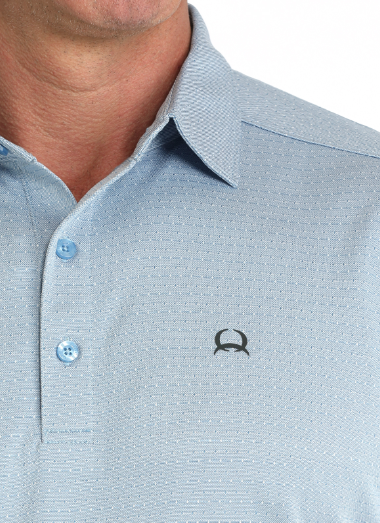 Cinch Arenaflex Blue Polo