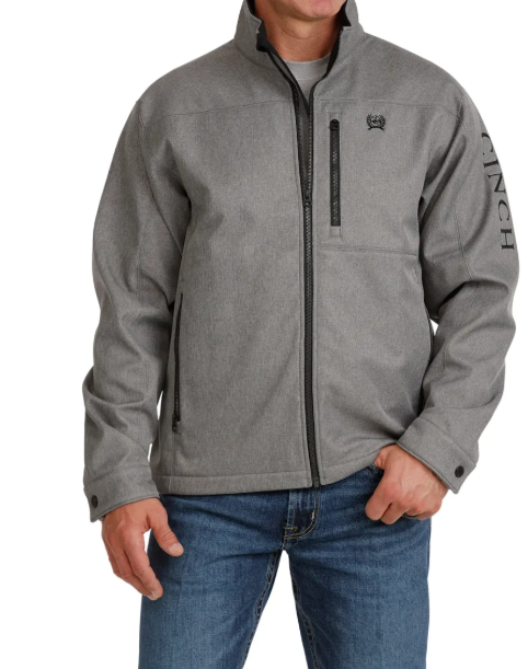Cinch Men's Gray Concealed Carry Bonded Jacket