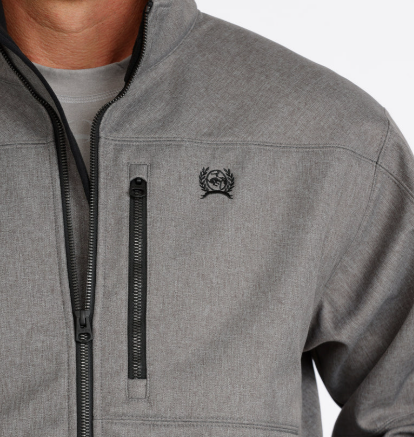 Cinch Men's Gray Concealed Carry Bonded Jacket
