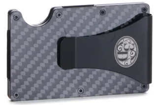 3D Men’s Silver Card Holder and Money Clip