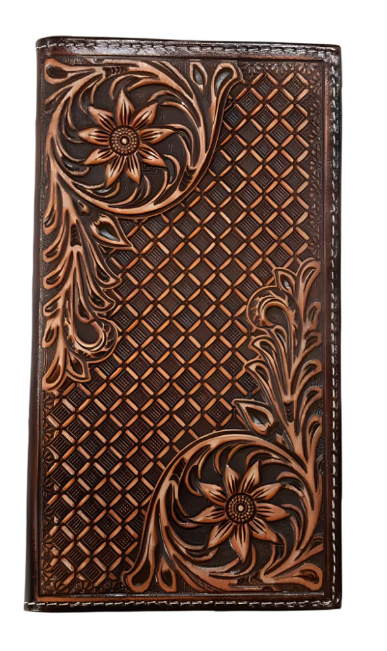Nocona Floral Corners Rodeo Wallet