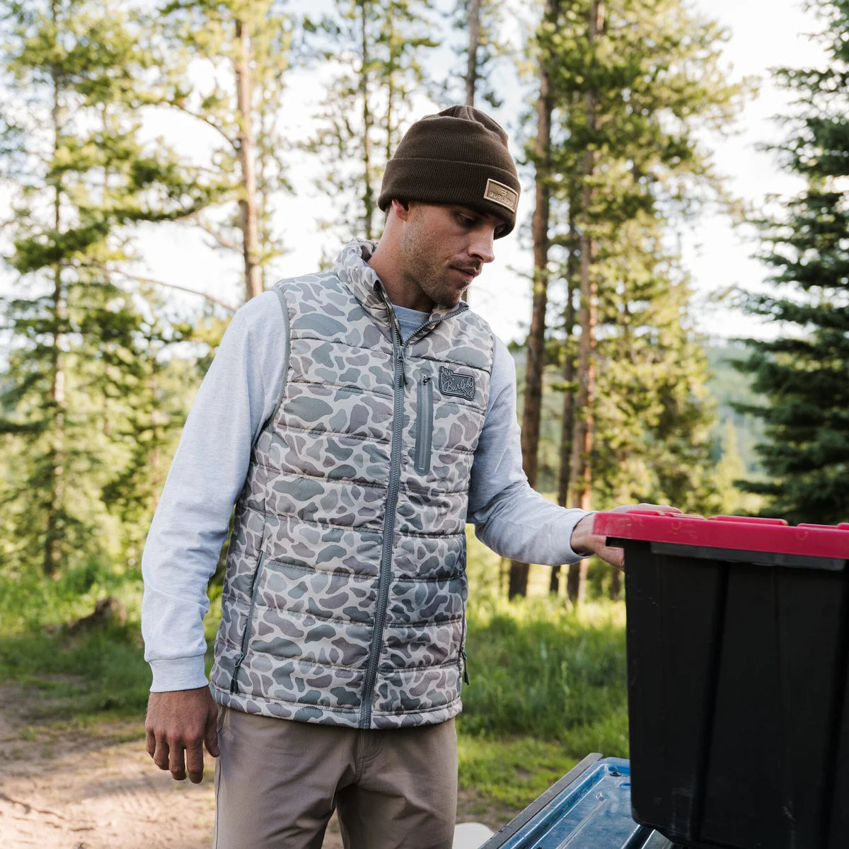 Puffer Vest - Classic Deer Camo