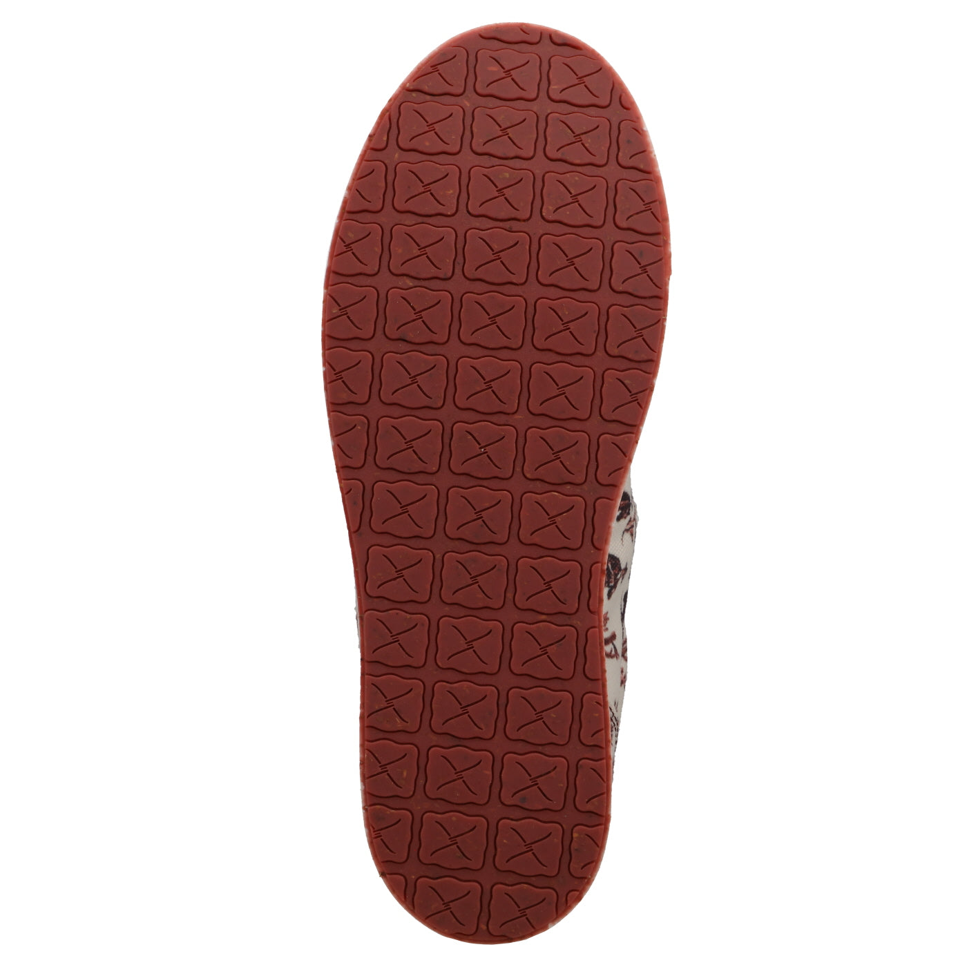 Twisted X Slip-On Kicks - Maroon & Ivory