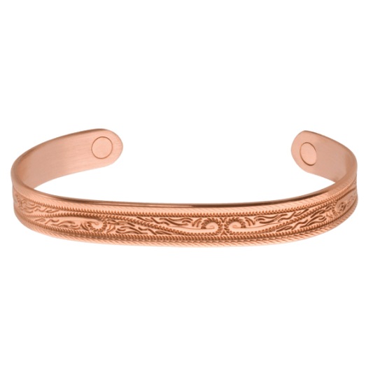 Western Scroll Copper Cuff