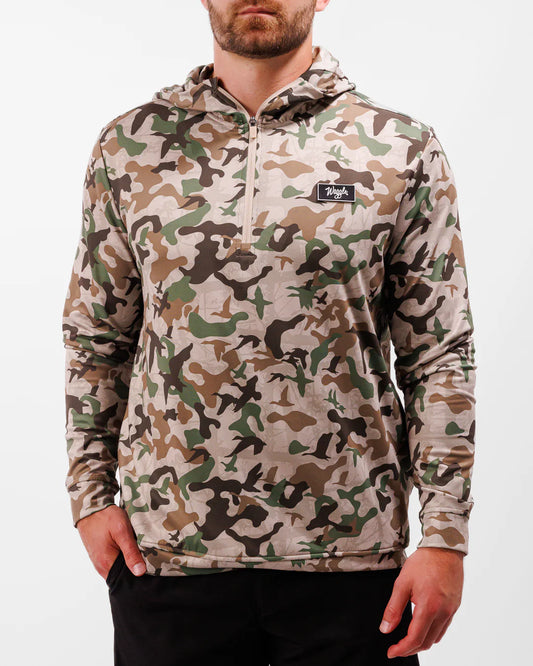 Waterfowl Camo Men's Zip Hoodie