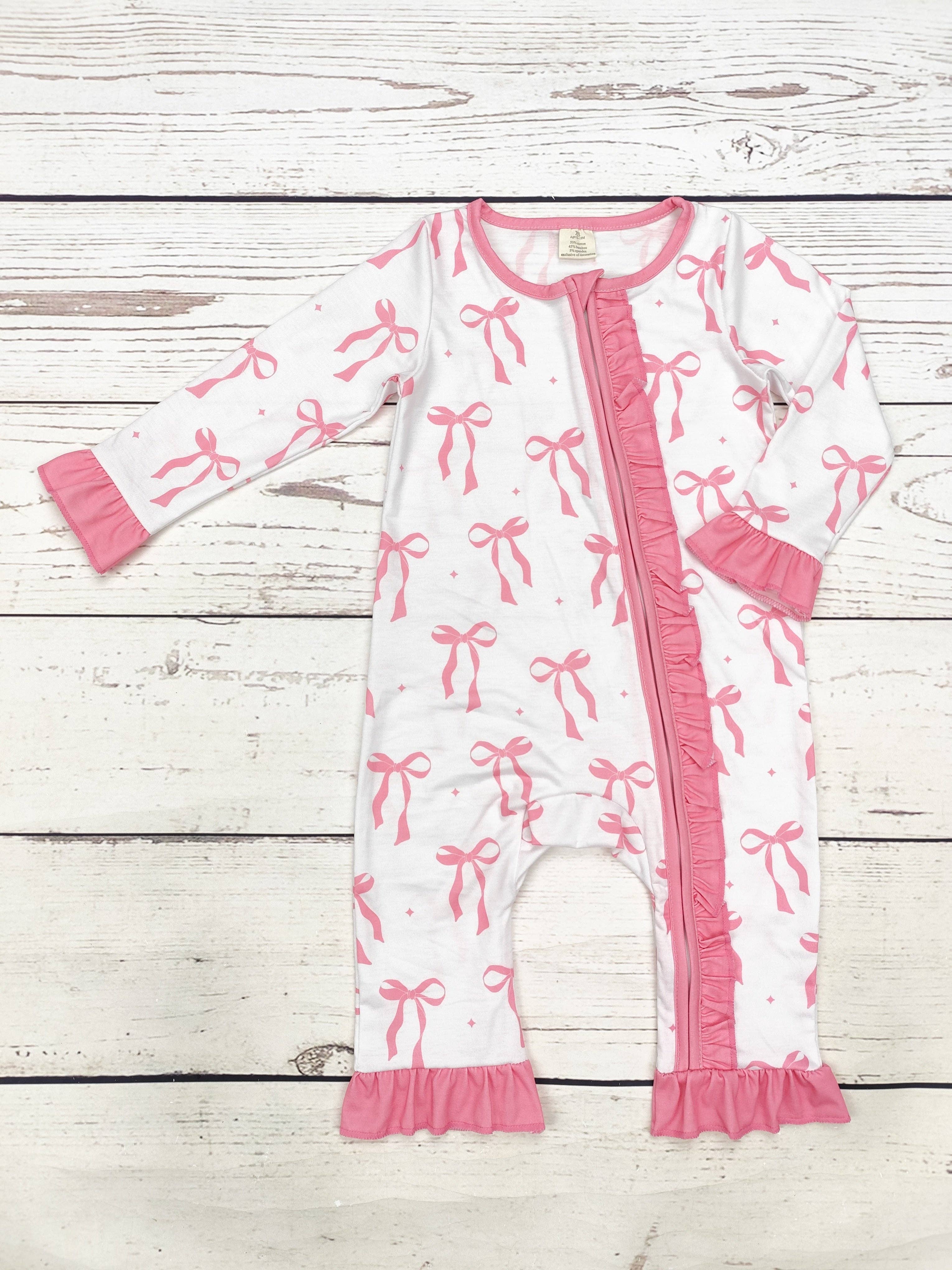 PRETTY IN PINK BOW SLEEPER