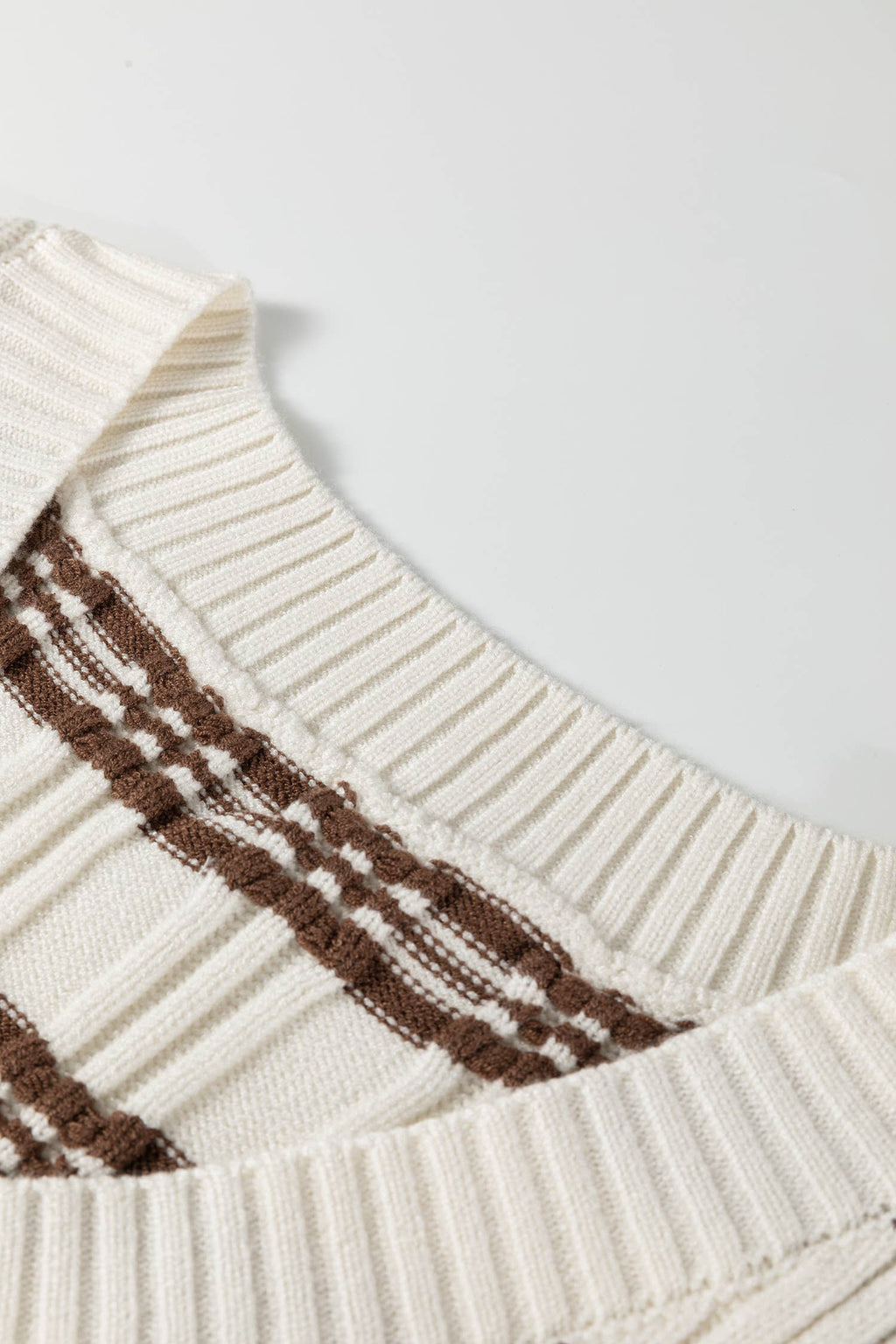 Saddle Stitch Sweater Vest
