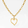Hollow Heart Necklace