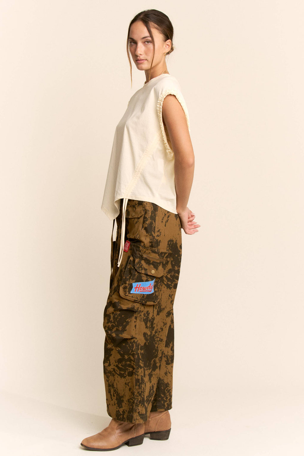 Patched Cargo Pants