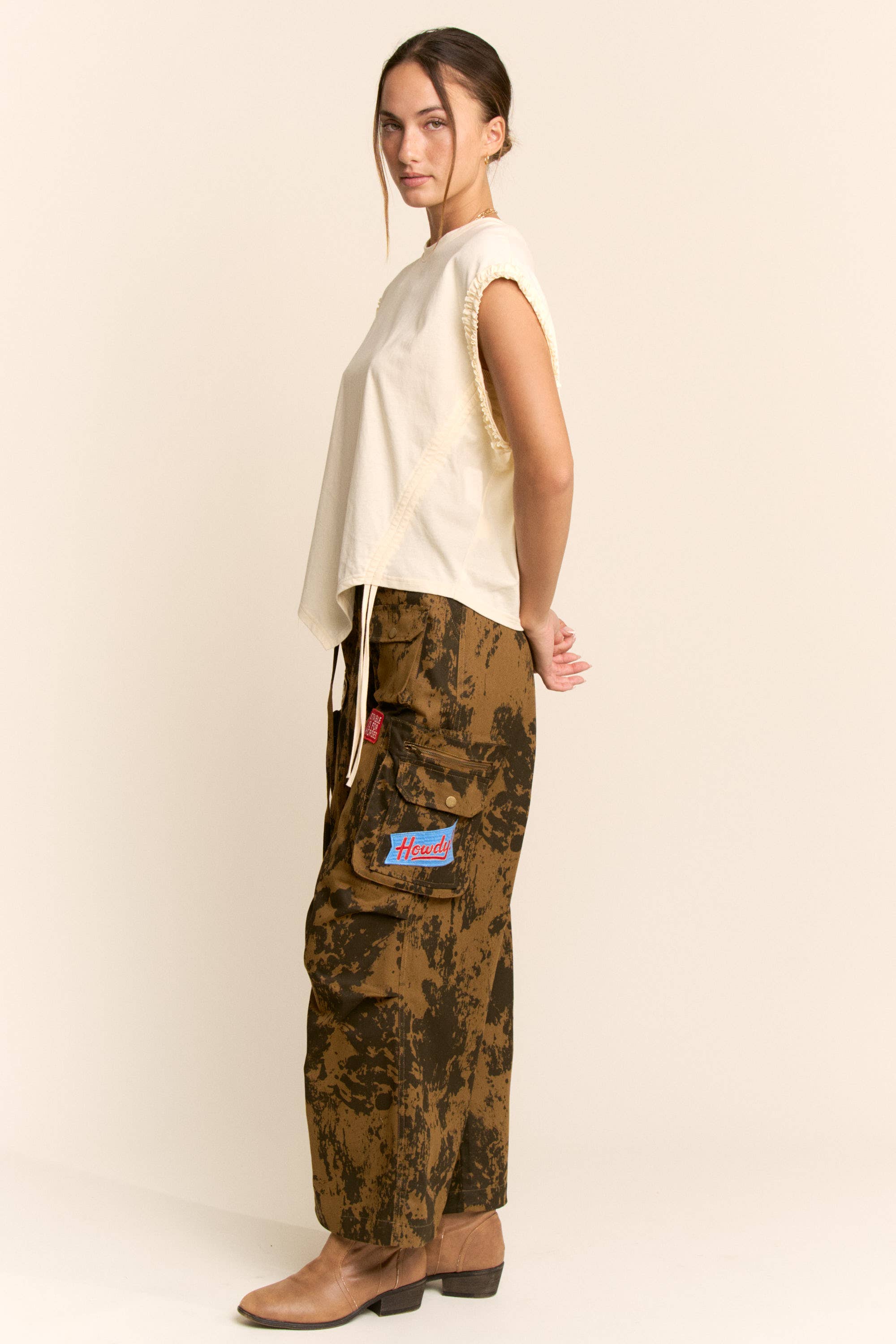 Patched Cargo Pants