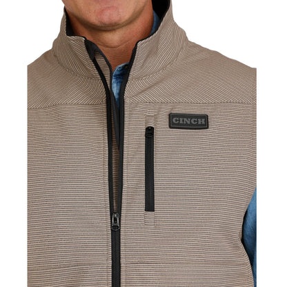 Cinch Men's Khaki Concealed Carry Bonded Vest