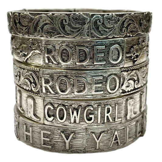 "Rodeo" Stretch Metal Bracelet